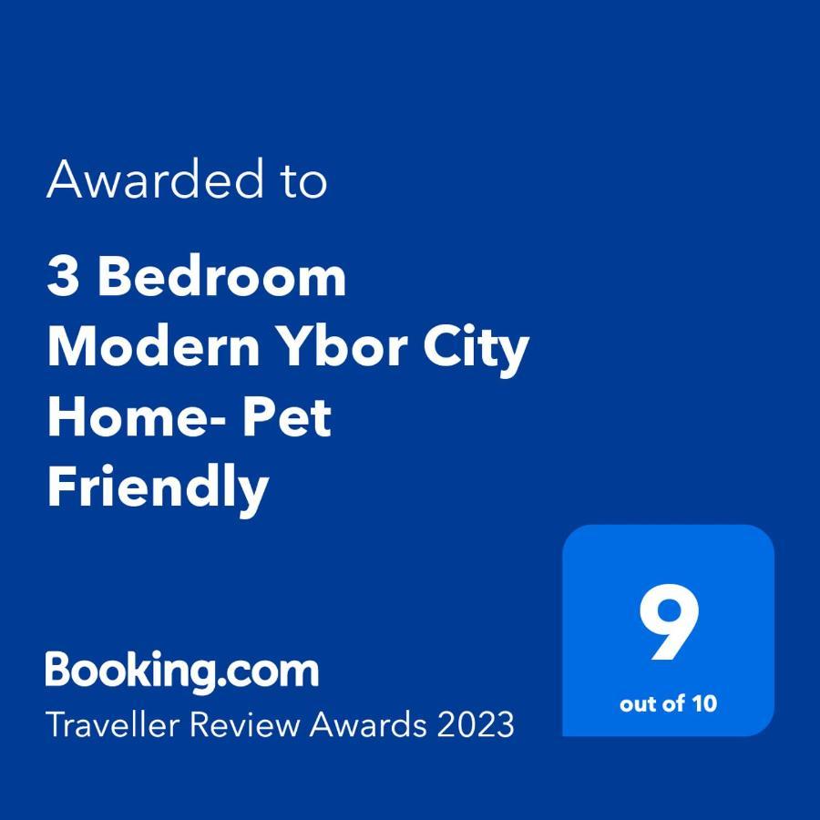 3 Bedroom Modern Ybor City Home- Pet Friendly Tampa Exterior photo